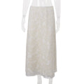 Women Clothing Summer Sexy Low Waist Crocheted Floral Slim Skirt