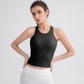 Yoga Vest Women with Chest Pad Pilates Training Top High Elastic Breathability Running Workout Bra Sports Vest