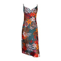 Strap Satin Split Dress Slim Fit Backless Satin Sexy Nightdress Women Dress